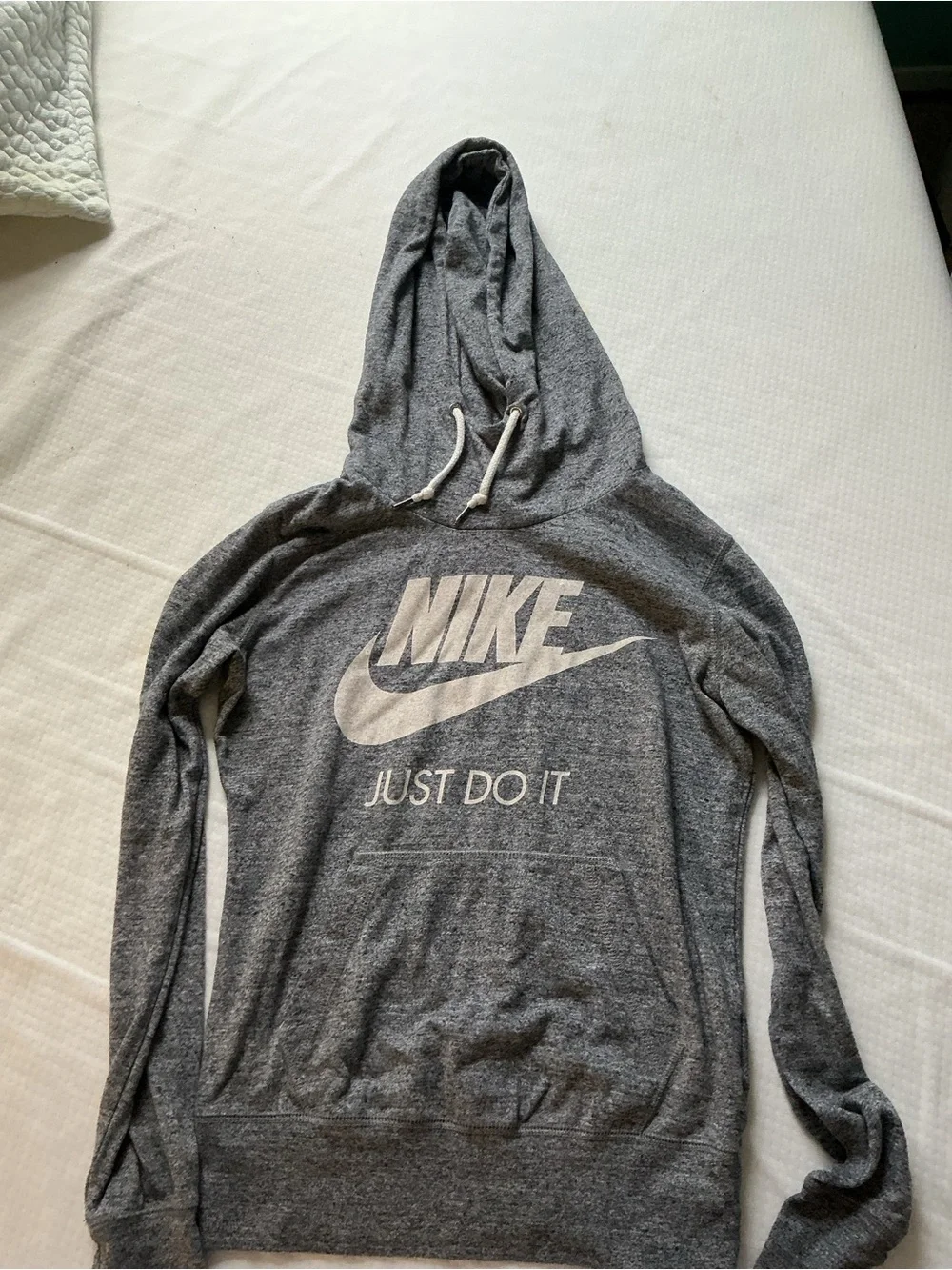Nike Grey Heather Hoodie